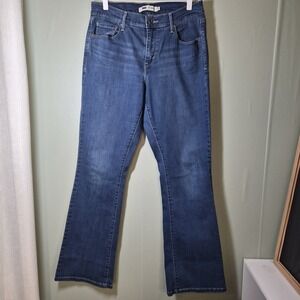 Levis 515 Jeans Womens 10 Blue Boot Cut Mid Rise Stretch Denim‎ Classic Casual